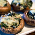 Savor Stuffed Mushrooms: Spinach & Cheese Delight Recipe