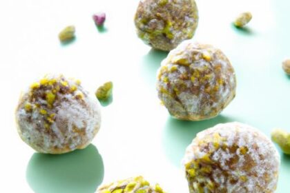 Decadent Raw Pistachio & Almond Truffles: A Nutty Delight