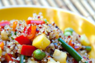 Quinoa & Veggie Stir-Fry: A Colorful, Nutritious Delight