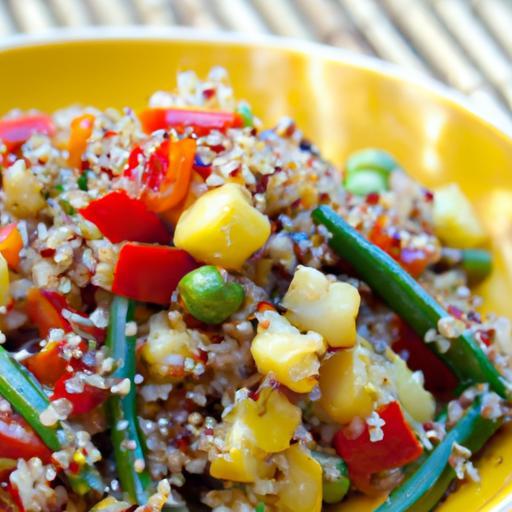 Quinoa & Veggie Stir-Fry: A Colorful, Nutritious Delight