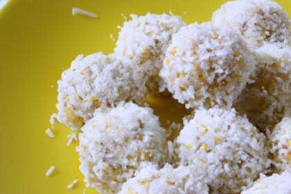 Zesty Vegan Lemon Coconut Balls: A Refreshing Treat Recipe