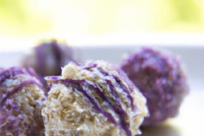 Tiny Blueberry Protein Bites: Power-Packed Snack Boosts