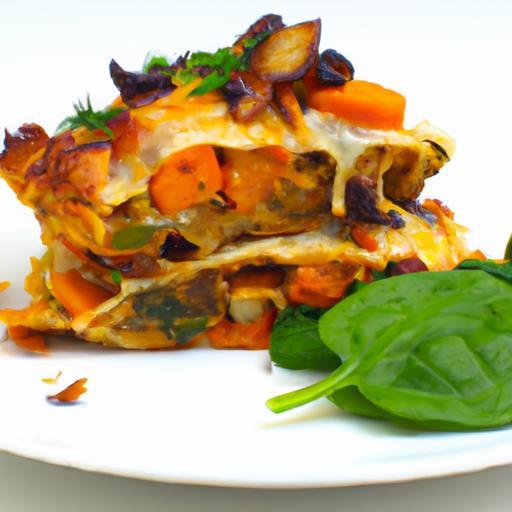 Hearty Vegan Lasagna with Creamy Cashew & Veggie Layers