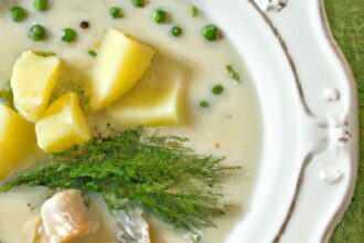 Hearty Fish Soup with Potatoes and Fresh Dill Delights