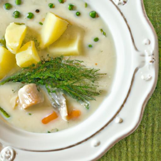 Hearty Fish Soup with Potatoes and Fresh Dill Delights