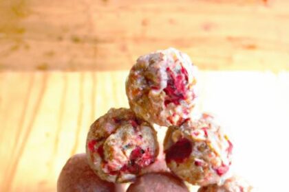 Energize Naturally: Vegan Strawberry Coconut Protein Balls