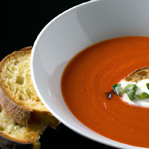 Velvety Roasted Red Pepper & Tomato Soup: A ‍Flavorful⁣ Classic
