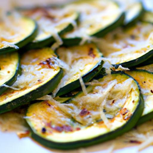 Golden⁤ Baked ⁢Zucchini with Parmesan: A Crispy⁣ Delight