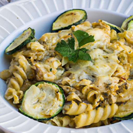 Hearty Chicken & Zucchini Pasta Casserole: A Wholesome Delight