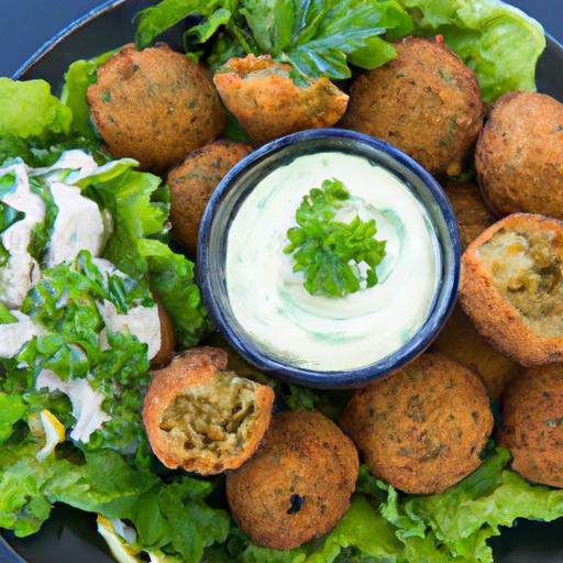 Crispy Baked Falafel⁤ with Refreshing Tzatziki ⁣Sauce⁣ Recipe