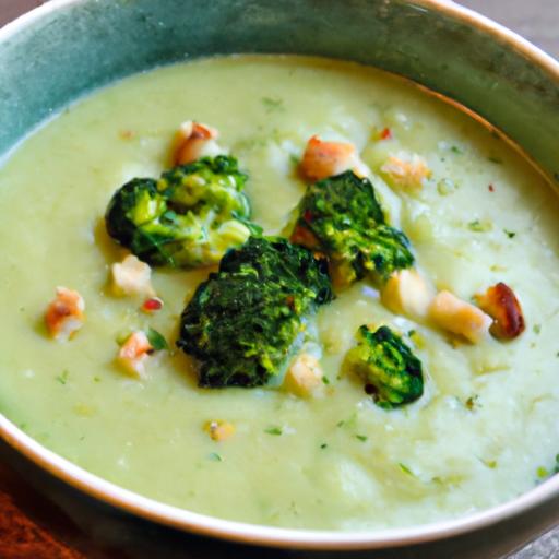Creamy Broccoli Cauliflower Soup: Healthy Harvest Delight