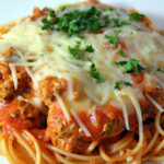 Hearty Baked Spaghetti: Ground Turkey Meets Mozzarella Magic