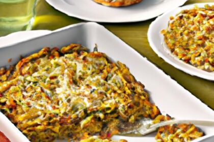 Hearty Chicken & Zucchini Pasta Casserole: A Wholesome Delight