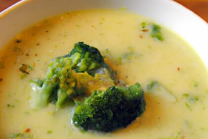 Creamy Vegan Broccoli Cheddar Soup: A Dairy-Free Delight