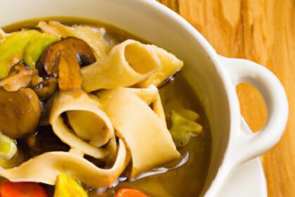 Wholesome Vegan Chicken Noodle Soup: Comfort in Every Bowl