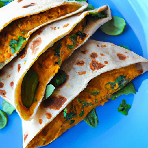 Nutritious Delight:​ Sweet potato & Spinach Quesadillas⁤ Recipe