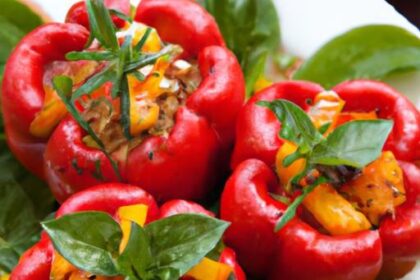 Bite-Sized Bliss: Savory Stuffed Mini Bell Peppers Recipe
