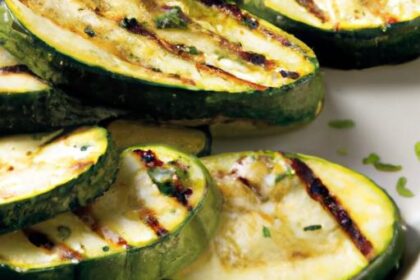 Zesty Grilled Zucchini: A Herb-Infused Summer Delight