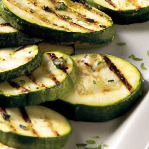 Zesty Grilled Zucchini: A Herb-Infused Summer Delight