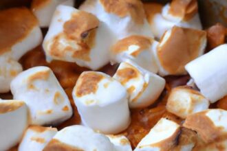 Sweet Potato Casserole with Marshmallows: Easy & Delicious!