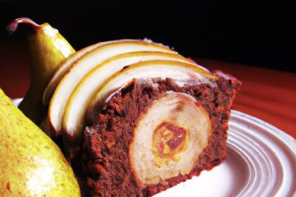 Decadent Chocolate Hazelnut Pear Cake: A Flavor Fusion