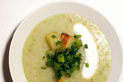 Creamy Vegan Leek & Potato Soup: A Cozy Plant-Based Classic