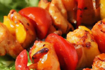 Oven-Baked Chicken Skewers: Juicy, Easy, and Flavorful!