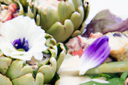 Taste the Garden: Artichoke & Spinach Stuffed Shells Delight