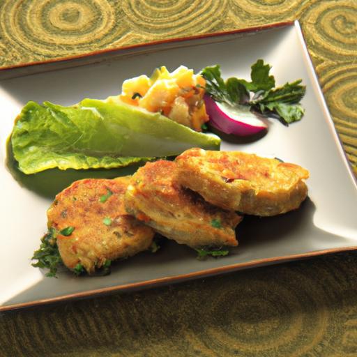 Golden Crunch: The Art of Crispy Potato and Leek Pancakes