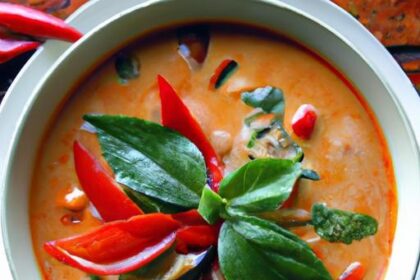 Warm Up with Flavor: Thai Red Curry Vegetable Soup Recipe