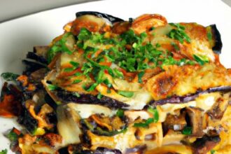 Hearty Eggplant & Mushroom Lasagna: A Veggie Delight Recipe