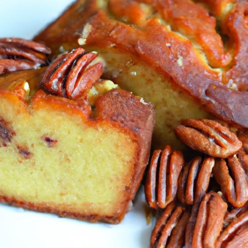 Golden Delight: Pecan Maple Syrup Pound Cake Recipe