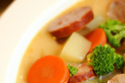 Hearty Casserole Magic: Sausage, Veggies & White Gravy