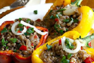 Colorful Quinoa Stuffed Peppers: A Nutritious Delight