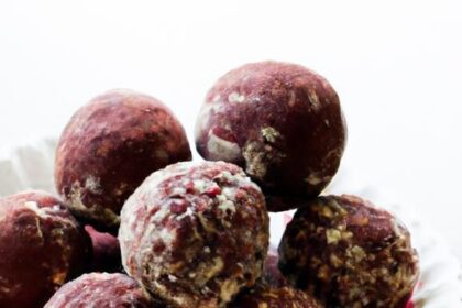 Energize Naturally: Raw Chocolate Raspberry Protein Balls