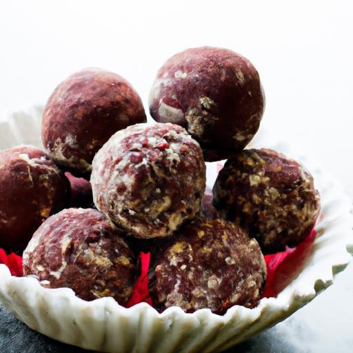 Energize Naturally: Raw Chocolate Raspberry Protein Balls