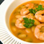 Zesty Lemony Shrimp & Bean Stew: A Flavorful Delight