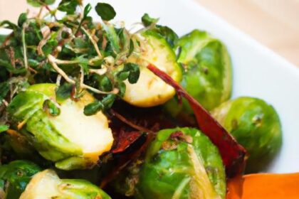 Balsamic-Roasted Brussels Sprouts & Carrots: A Flavorful Twist