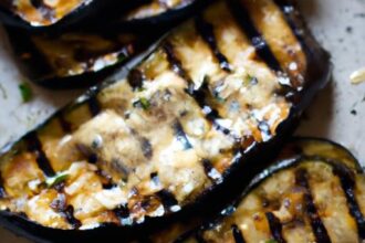 Roasted Eggplant with Tahini & Garlic: A Flavorful Delight