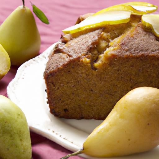Pear & Ginger Cake: A Deliciously Spiced Autumn Treat