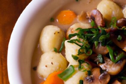 Hearty Vegan Gnocchi Soup: Comfort in Every Spoonful