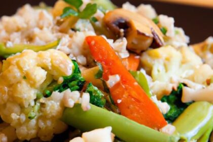 Vibrant Cauliflower Rice Stir-Fry: A Veggie-Packed Delight