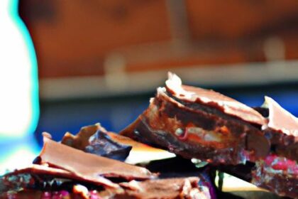 Decadent Vegan Chocolate Raspberry Bars: A Sweet Delight