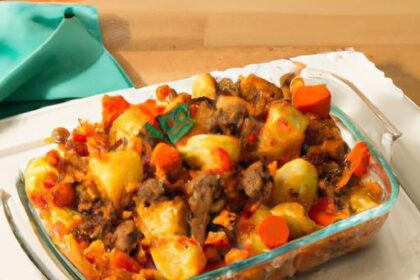 Hearty Ground Beef and Potato Casserole: Comfort in a Dish