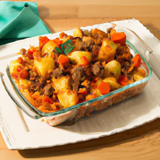 Hearty Ground Beef and Potato Casserole: Comfort in a Dish
