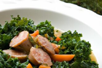 Hearty Kale and Chicken Sausage Stew: A Nutritious Comfort Meal