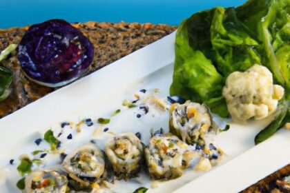 Light & Luscious: Low-Cal Cauliflower Rice Sushi Unveiled