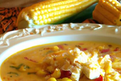 Golden Spice: The Ultimate Sweetcorn & Red Pepper Soup