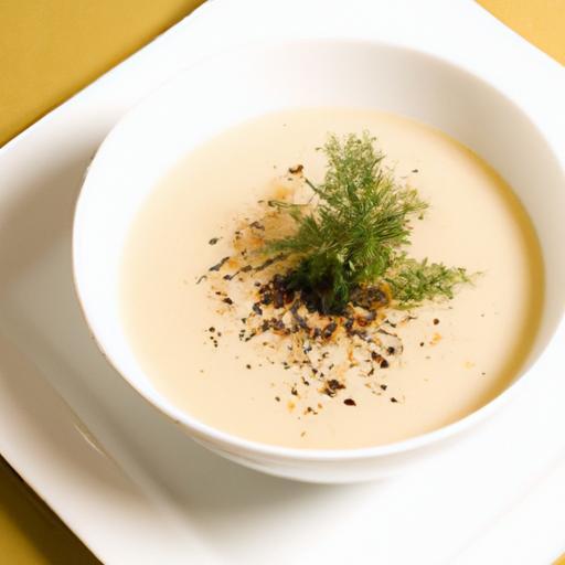 Velvety Cream of Parsnip Soup with a Black Pepper Kick