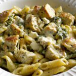 Savory Chicken and Pesto Pasta Bake: A Flavorful Feast